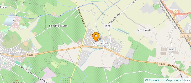 localisation de l'entreprise MOKA  MONTESCOT