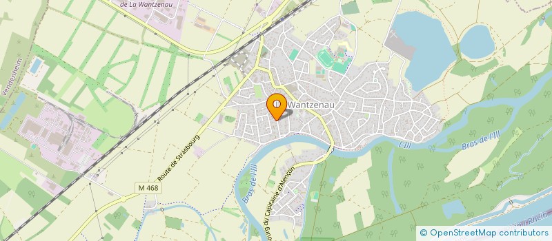 localisation de l'entreprise MOKA  LA WANTZENAU