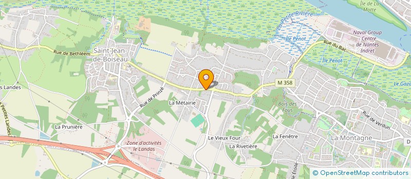 localisation de l'entreprise MOKA  SAINT-JEAN-DE-BOISEAU