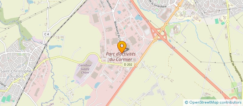 localisation de l'entreprise MOKA à CHOLET
