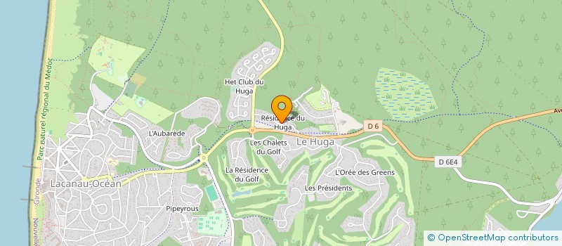 localisation de l'entreprise MOKA COMMUNICATION  LACANAU