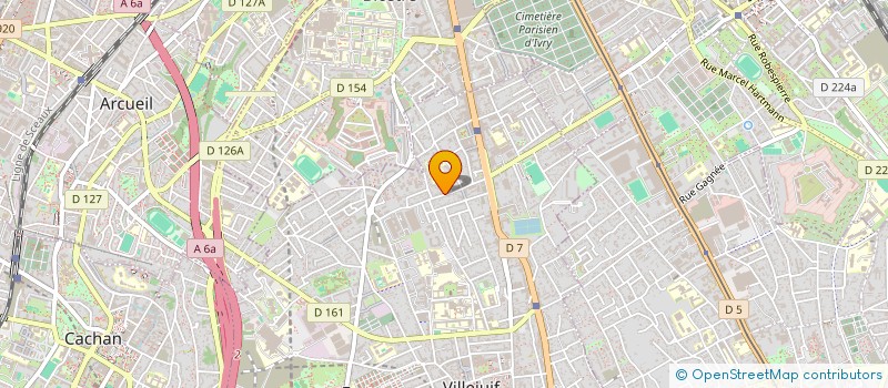 localisation de l'entreprise MOKA DELICE SERVICE  VILLEJUIF