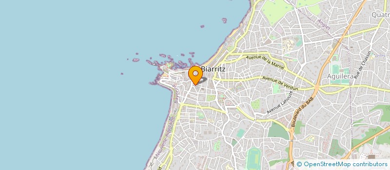 localisation de l'entreprise MOKA FINA à BIARRITZ