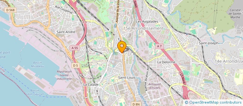 localisation de l'entreprise MOKA HOME à MARSEILLE