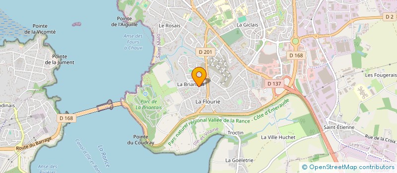 localisation de l'entreprise MOKA IMMO 2.  SAINT-MALO