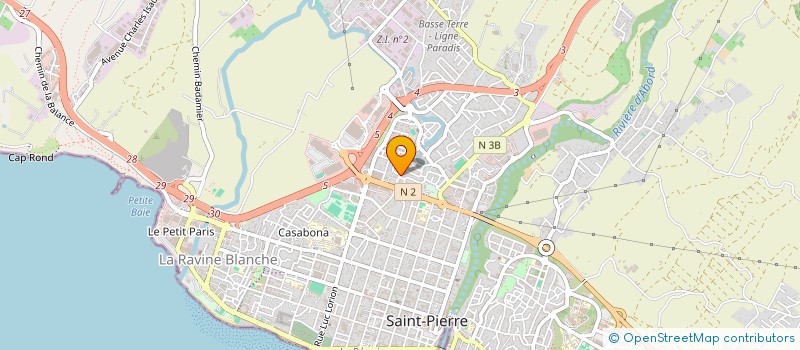 localisation de l'entreprise MOKA RUN STUDIO  SAINT-PIERRE