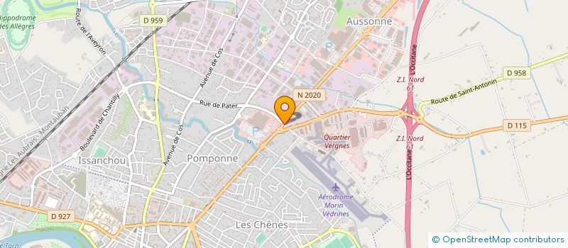 localisation de l'entreprise MOKABAN à MONTAUBAN