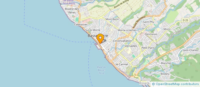 localisation de l'entreprise MOKADY à BASSE-TERRE