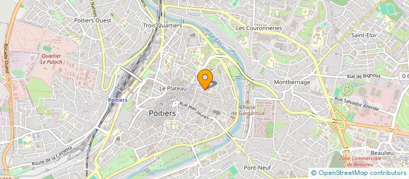 localisation de l'entreprise MOKARE  POITIERS