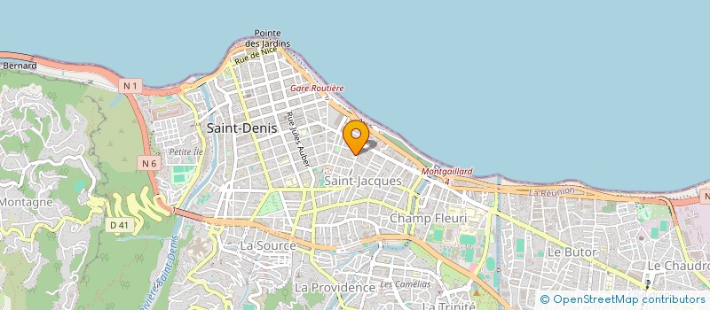 localisation de l'entreprise MOKAYA à SAINT-DENIS