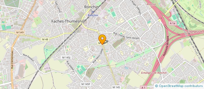 localisation de l'entreprise MOKDALYS  FACHES-THUMESNIL