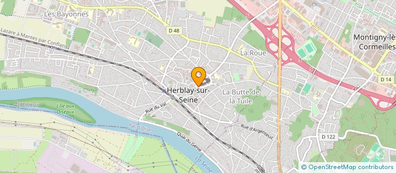 localisation de l'entreprise MOKHTARI FAMILY  HERBLAY-SUR-SEINE