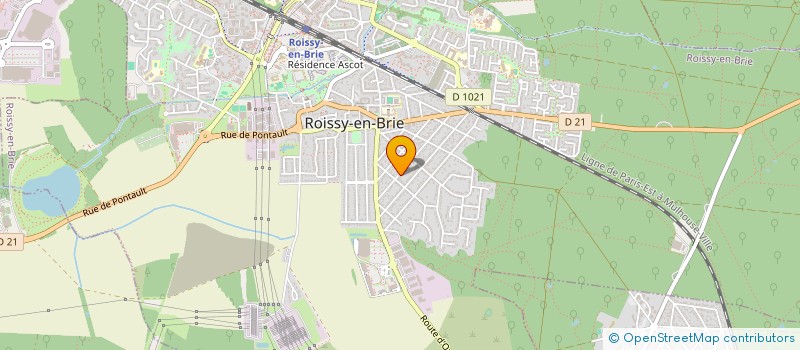 localisation de l'entreprise MOKHTARI MULTI TRANSPORT  ROISSY-EN-BRIE