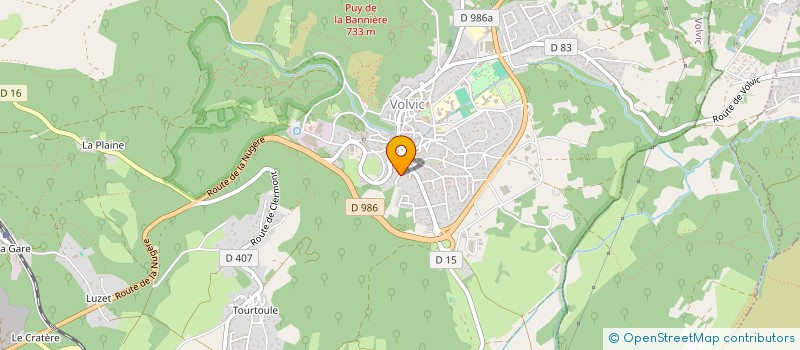 localisation de l'entreprise MOKLOS à VOLVIC