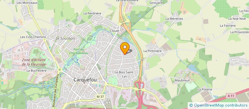 localisation de l'entreprise MOKOLO  CARQUEFOU