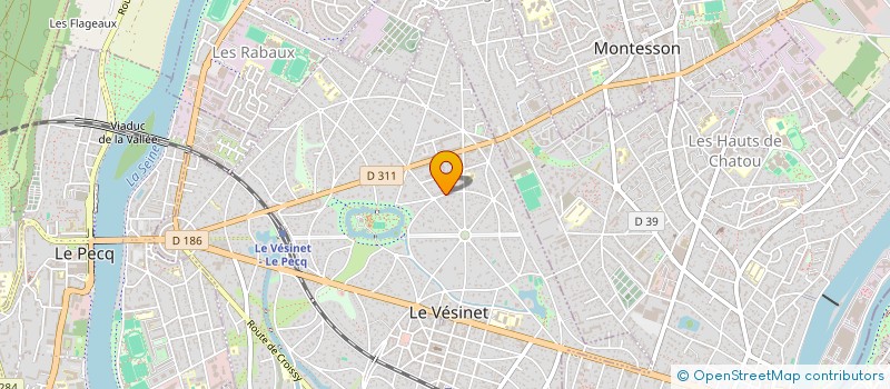localisation de l'entreprise MOKONSULTING à LE VESINET
