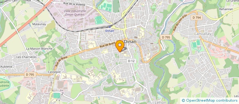 localisation de l'entreprise MOKSHA à DINAN