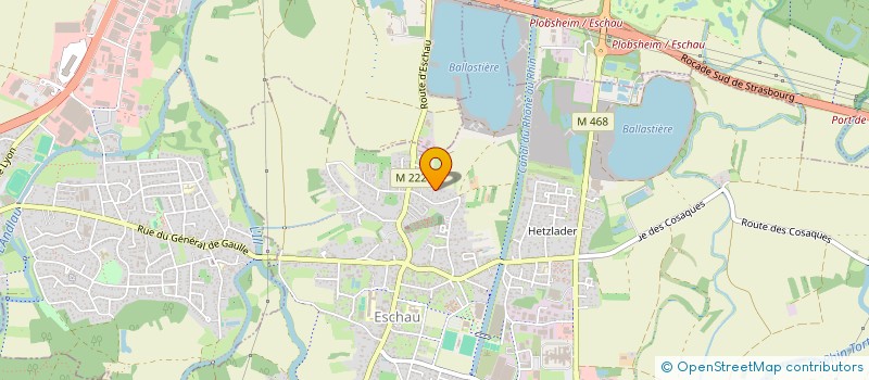 localisation de l'entreprise MOKY-GECKO  ESCHAU