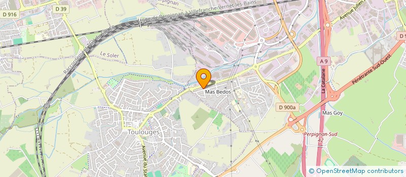 localisation de l'entreprise MOLACA à PERPIGNAN