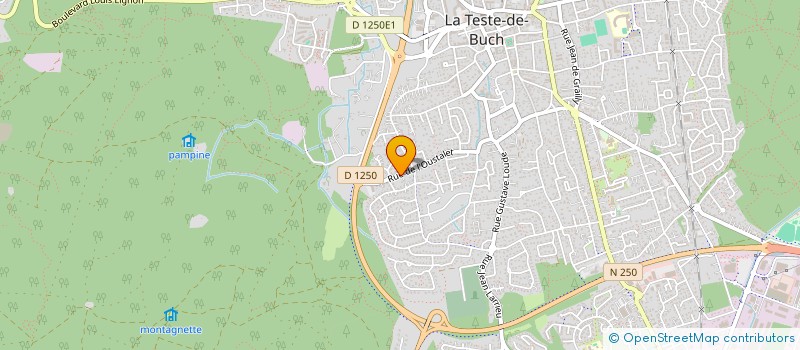 localisation de l'entreprise MOLAFOSSE à LA TESTE-DE-BUCH
