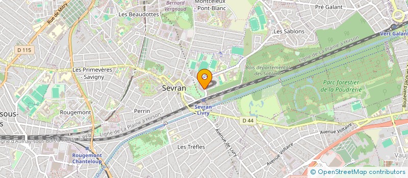 localisation de l'entreprise MOLAK CONSEIL à SEVRAN