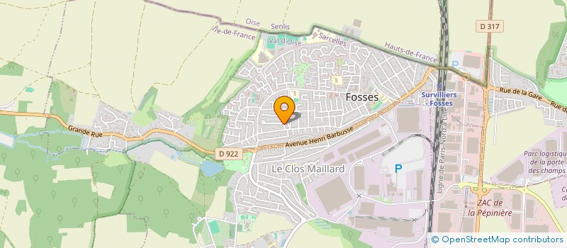 localisation de l'entreprise MOLANAY IMMO  FOSSES