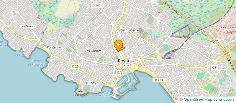 localisation de l'entreprise MOLAS JOSSELIN à ROYAN