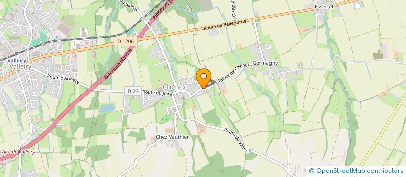 localisation de l'entreprise MOLAYNES  CHENEX