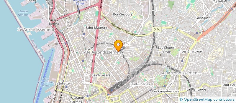 localisation de l'entreprise MOLD CONSTRUCTION à MARSEILLE