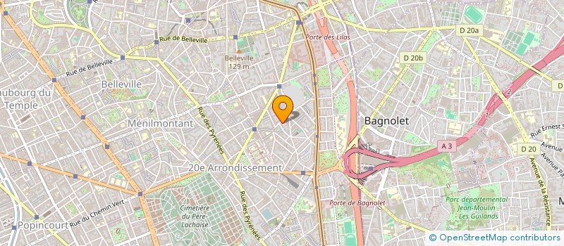 localisation de l'entreprise MOLDA BATIMENT  PARIS