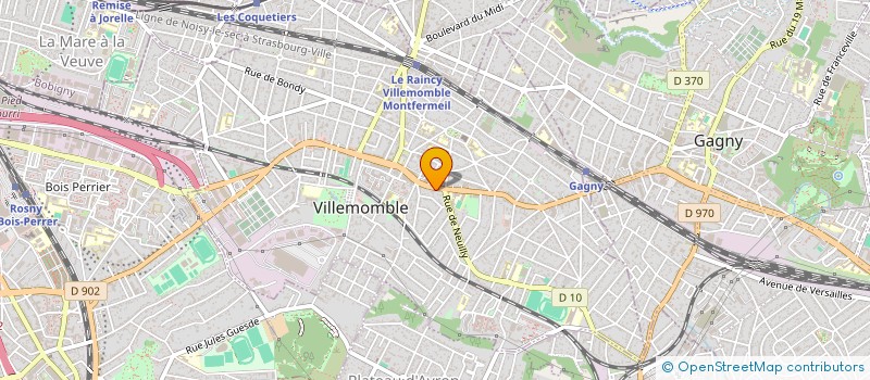 localisation de l'entreprise MOLDA ENERGY  VILLEMOMBLE