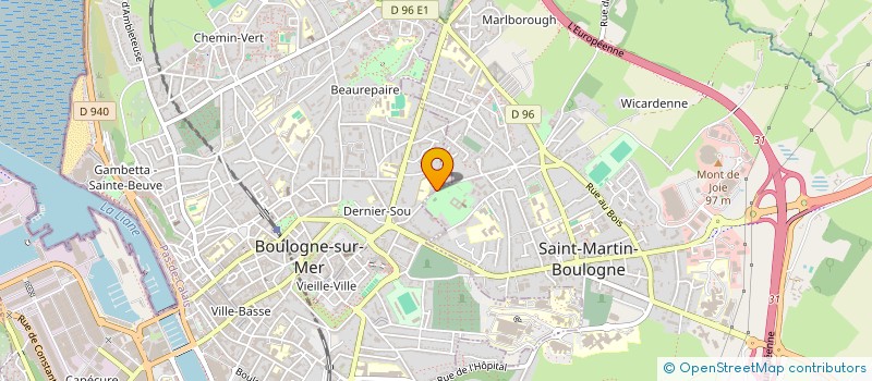 localisation de l'entreprise MOLDAU  BOULOGNE-SUR-MER