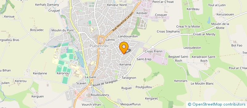 localisation de l'entreprise MOLDO-OTHON  PLABENNEC
