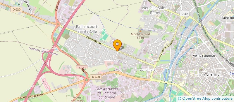 localisation de l'entreprise MOLDOVANU  RAILLENCOURT-SAINTE-OLLE