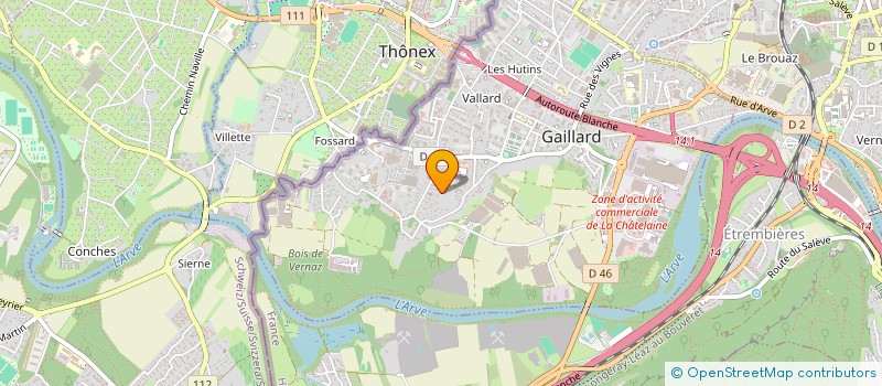 localisation de l'entreprise MOLE 2002 à GAILLARD