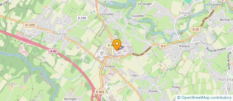 localisation de l'entreprise MOLE MECANIQUE à FILLINGES