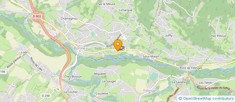 localisation de l'entreprise MOLE SAVOYAGE à BONNE