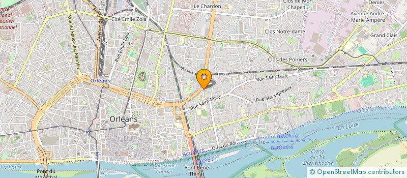 localisation de l'entreprise MOLECULAR SIMULATION FOR ALL à ORLEANS