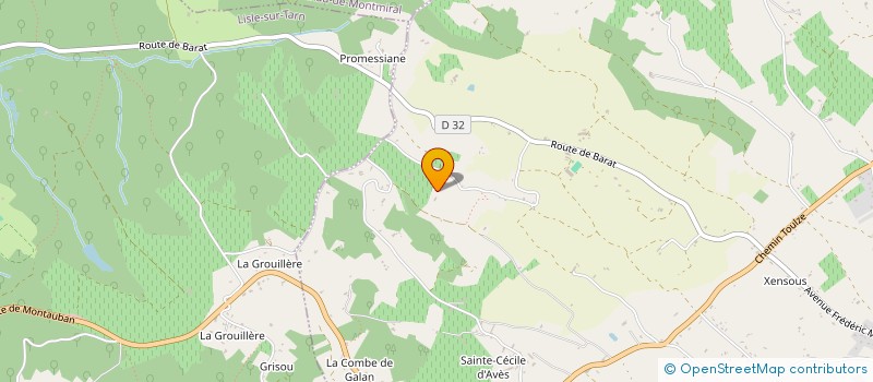 localisation de l'entreprise MOLENAT  GAILLAC