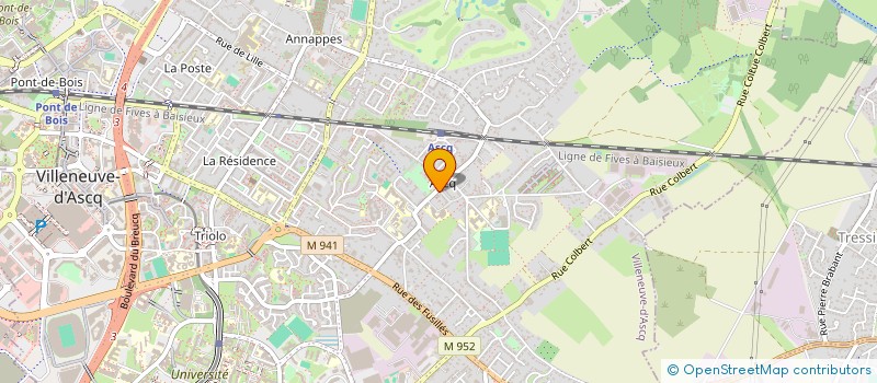 localisation de l'entreprise MOLENDA ROGNON  VILLENEUVE-D'ASCQ