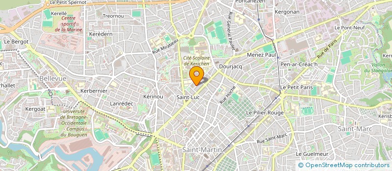 localisation de l'entreprise MOLENE  BREST