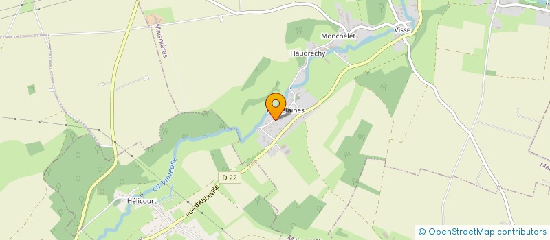 localisation de l'entreprise MOLESKINE OFFICIEL  MAISNIERES