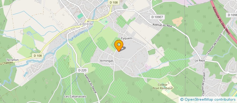 localisation de l'entreprise MOLGUI  SAINT-MORILLON