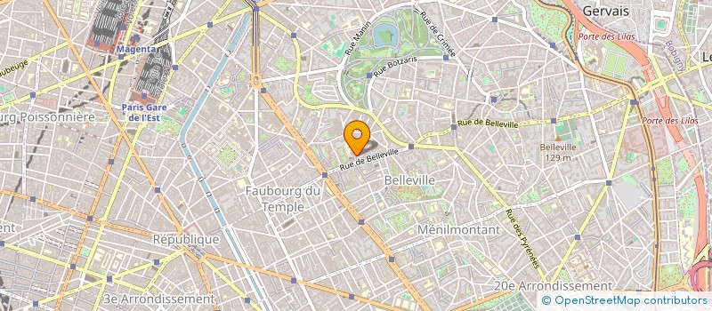 localisation de l'entreprise MOLI  PARIS