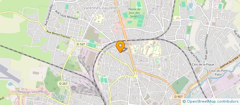 localisation de l'entreprise MOLIERE à NEVERS