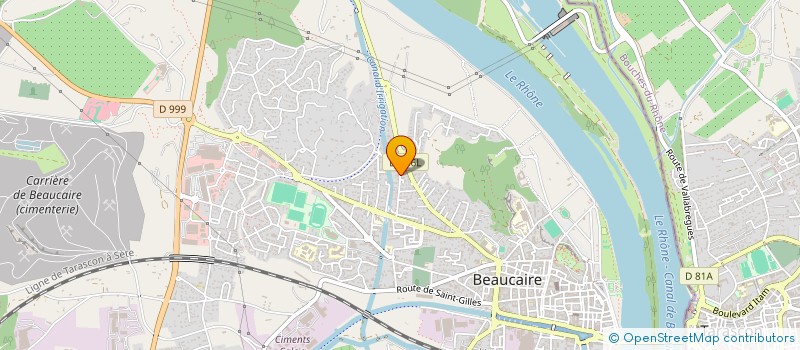 localisation de l'entreprise MOLIERE  BEAUCAIRE