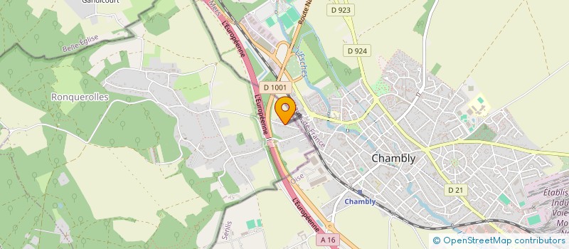 localisation de l'entreprise MOLIERE ML  NESLES-LA-VALLEE