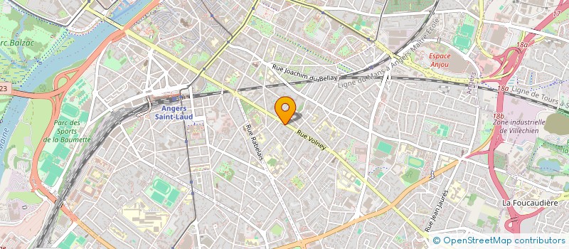 localisation de l'entreprise MOLIJO à ANGERS