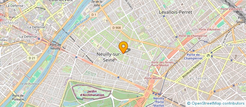 localisation de l'entreprise MOLINARO MARCO ILEANA à NEUILLY-SUR-SEINE