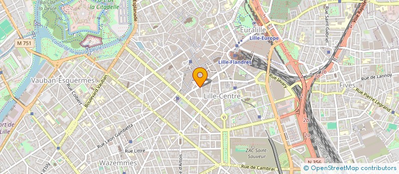 localisation de l'entreprise MOLINEL PHILATELIE à LILLE